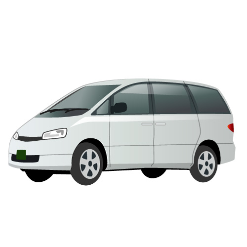 家族葬のアートの白い寝台車