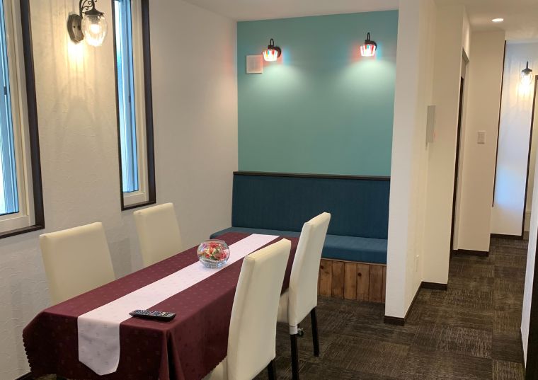 草加市にある家族葬のアート草加氷川の打ち合わせ室