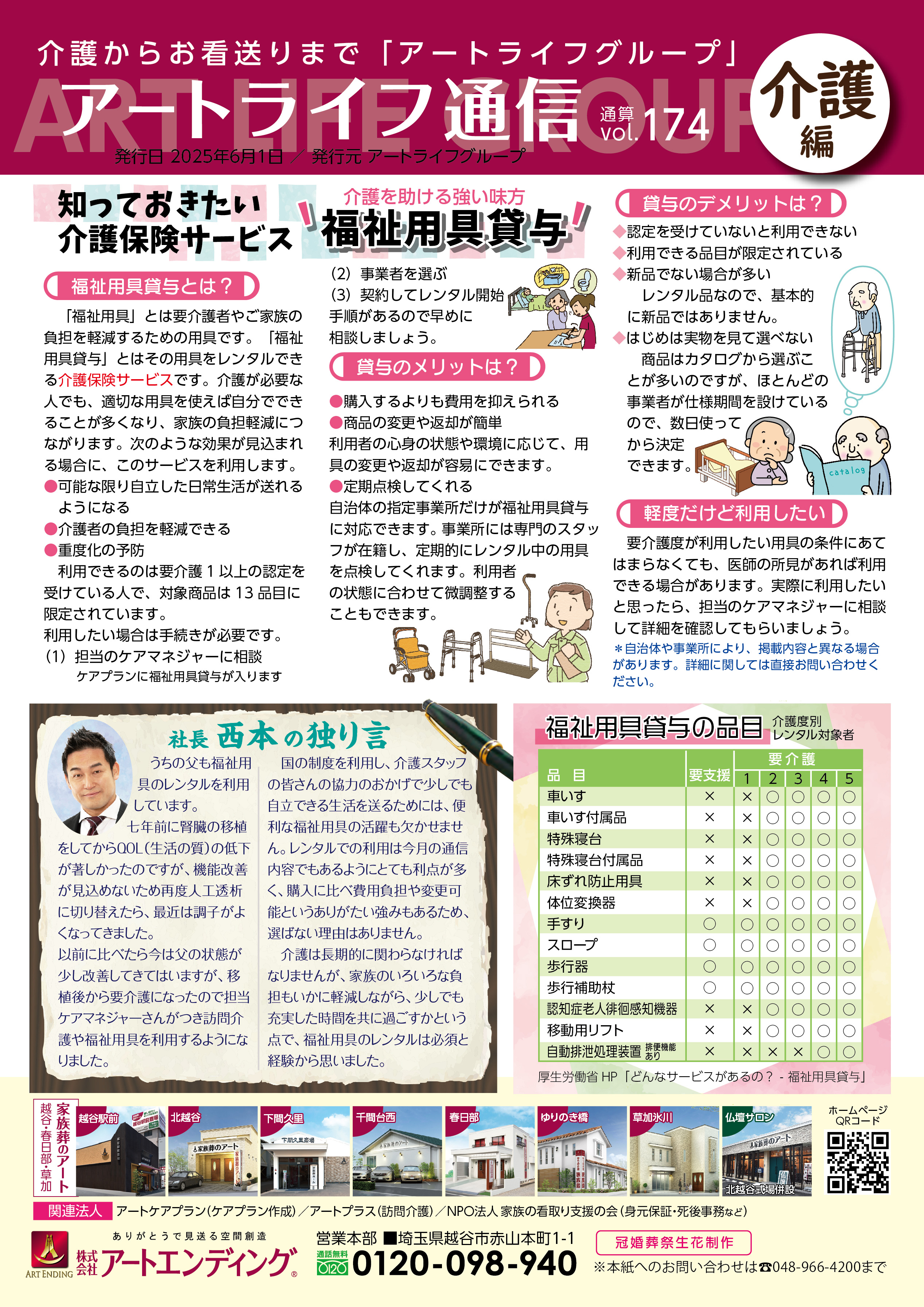 アートライフ通信第174号