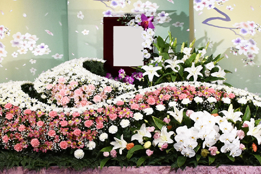 一般葬　花祭壇　イメージ